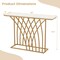Costway 48'' Console Table Modern Accent Entryway Table Long Behind Couch Table